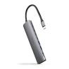 Nanocable Hub 8en1 USB-A+USB-C+HDMI+USB-C PD+Jack Nanocable Hub 8en1 USB-A+USB-C+HDMI+USB-C PD+Jack