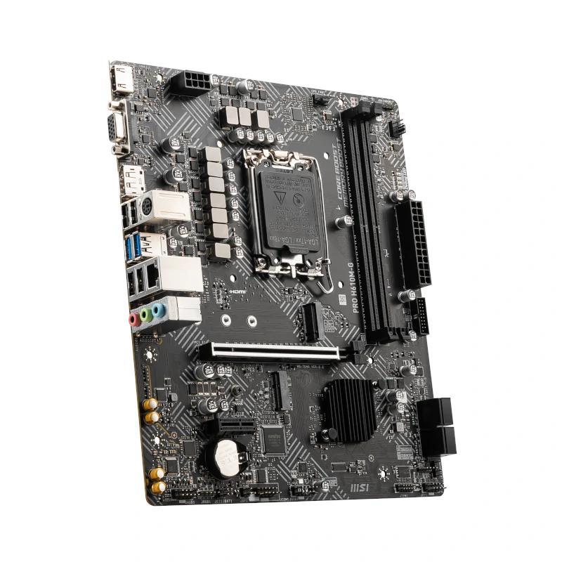MSI Placa Base PRO H610M-G DDR5 mATX 1700 MSI Placa Base PRO H610M-G DDR5 mATX 1700