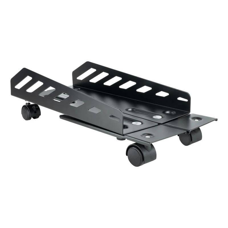 Tooq Soporte para CPU de suelo con ruedas negro Tooq Soporte para CPU de suelo con ruedas negro