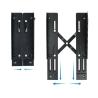 Tooq Soporte para CPU de suelo con ruedas negro Tooq Soporte para CPU de suelo con ruedas negro