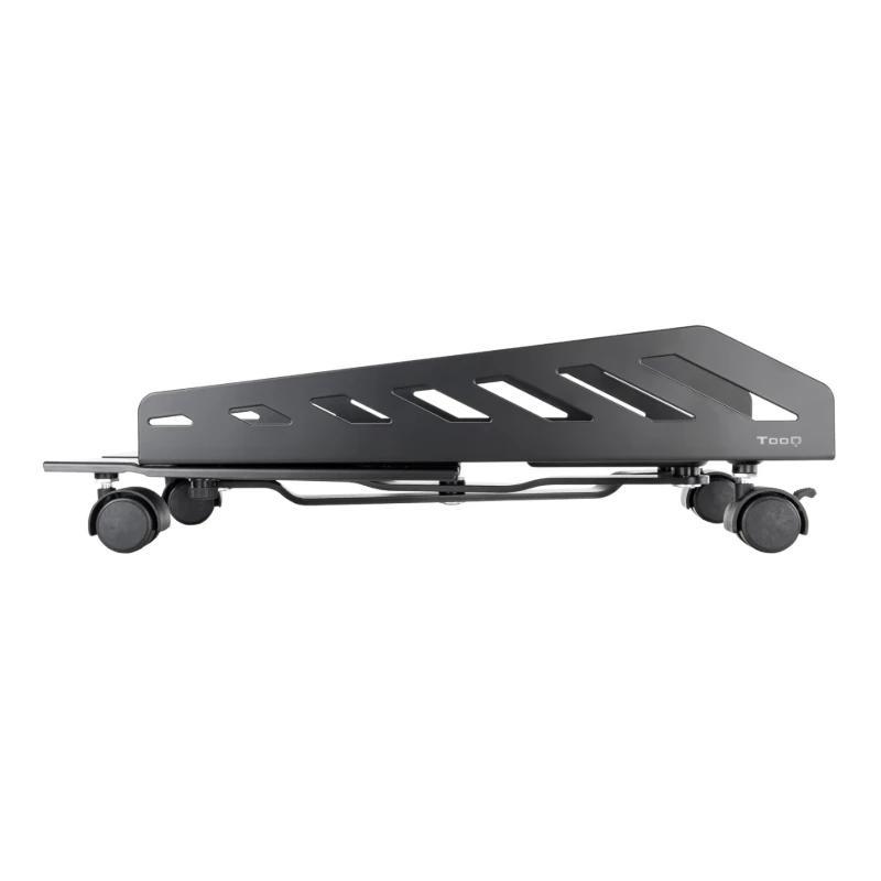 Tooq Soporte para CPU de suelo con ruedas negro Tooq Soporte para CPU de suelo con ruedas negro