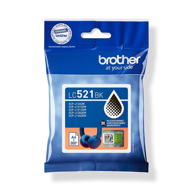 Brother Cartucho LC521BK Negro Brother Cartucho LC521BK Negro