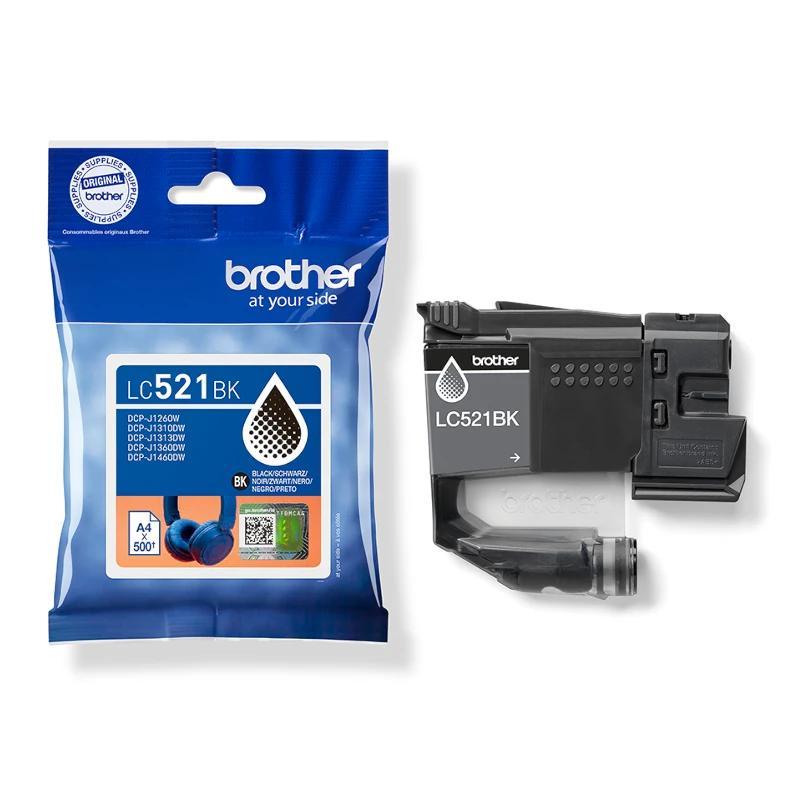 Brother Cartucho LC521BK Negro Brother Cartucho LC521BK Negro