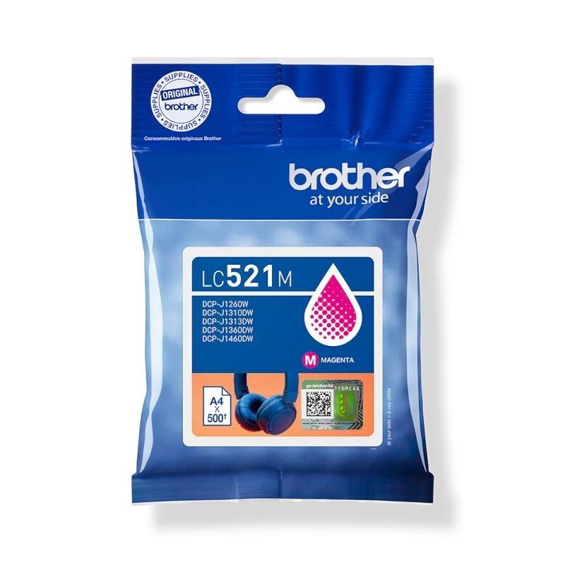 Brother Cartucho LC521M Magenta Brother Cartucho LC521M Magenta