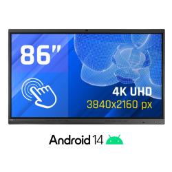 iggual Pantalla interactiva 4K ORCHID 86" Webcam