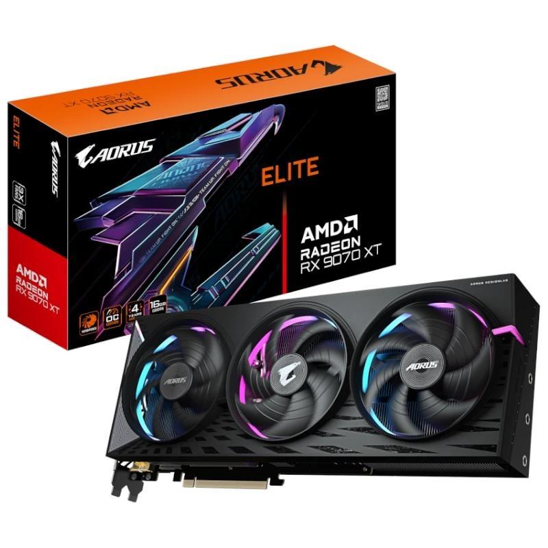 Gigabyte VGA AMD RX 9070 XT AORUS E 16GB Gigabyte VGA AMD RX 9070 XT AORUS E 16GB