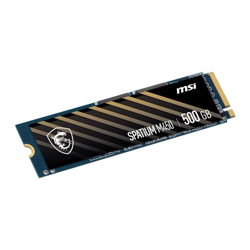 MSI SSD Spatium M450 500Gb PCIe 4.0 NVMe 3000 Mb-s MSI SSD Spatium M450 500Gb PCIe 4.0 NVMe 3000 Mb-s