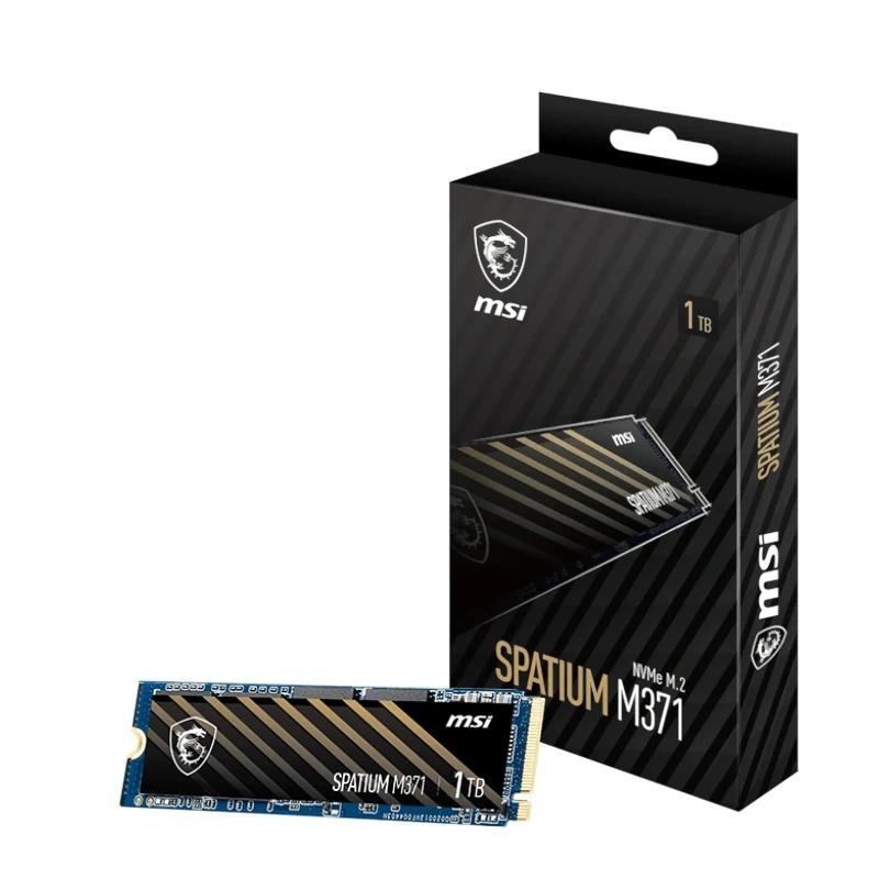 MSI SSD Spatium M371 1Tb PCIe 3.0 NVMe 2350 Mb-s MSI SSD Spatium M371 1Tb PCIe 3.0 NVMe 2350 Mb-s