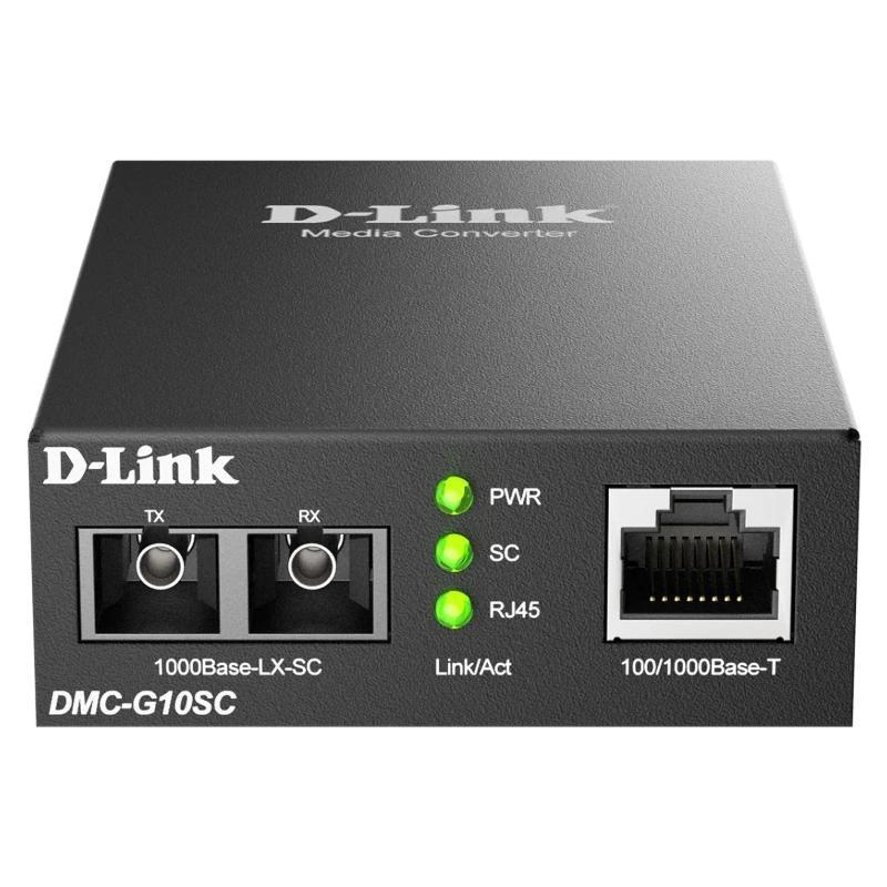 D-Link DMC-G10SC Conversor Medios SC SM 10Km D-Link DMC-G10SC Conversor Medios SC SM 10Km