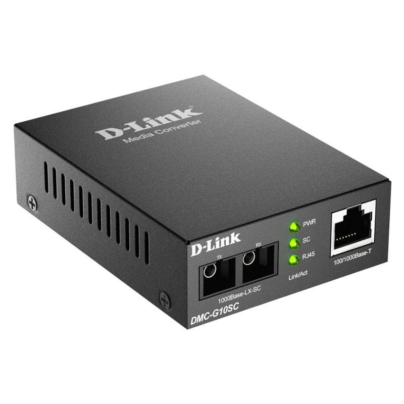 D-Link DMC-G10SC Conversor Medios SC SM 10Km D-Link DMC-G10SC Conversor Medios SC SM 10Km
