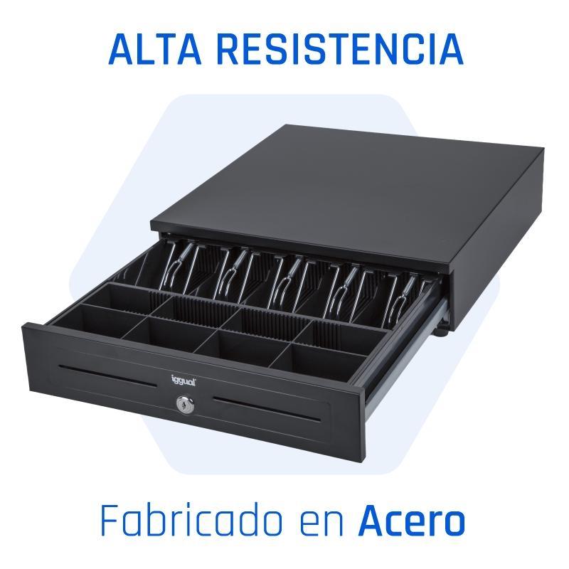 iggual Cajón portamonedas IRON-HD 41cm 5+8 negro iggual Cajón portamonedas IRON-HD 41cm 5+8 negro