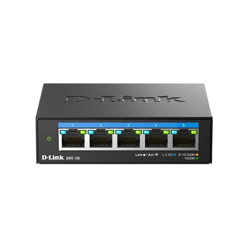 D-Link DMS-105 5x2.5MGb Unmanaged Switch D-Link DMS-105 5x2.5MGb Unmanaged Switch