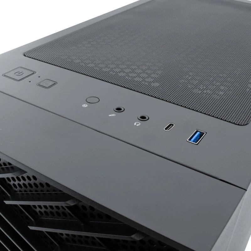 Coolbox Caja Gaming ATX GA300 GRIDLINE Black Coolbox Caja Gaming ATX GA300 GRIDLINE Black