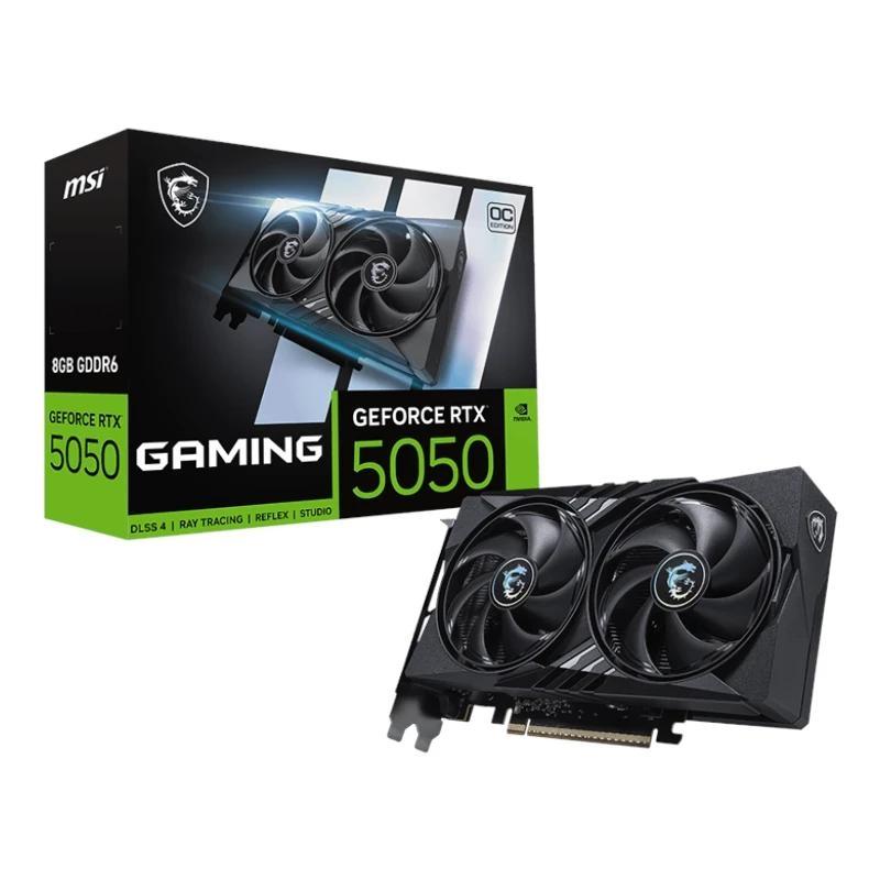 MSI VGA NVIDIA RTX 5050 8G GAMING OC DDR6 MSI VGA NVIDIA RTX 5050 8G GAMING OC DDR6