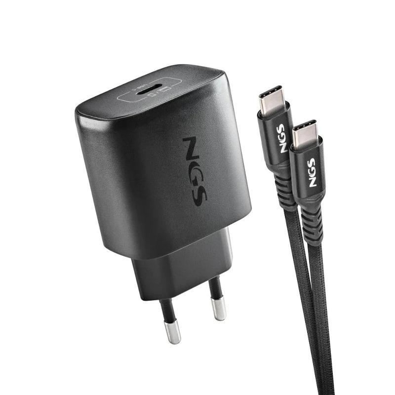 NGS CARGADOR GAN ULTRARAP 45W USB-C CON CABL NGS CARGADOR GAN ULTRARAP 45W USB-C CON CABL