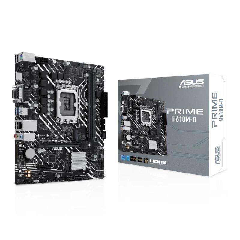 ASUS Placa Base PRIME H610M-D DDR5 mATX 1700 ASUS Placa Base PRIME H610M-D DDR5 mATX 1700