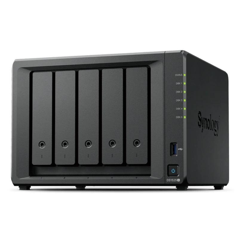 Synology DS1525+ NAS 5Bay DiskStation 2x2.5GbE Synology DS1525+ NAS 5Bay DiskStation 2x2.5GbE
