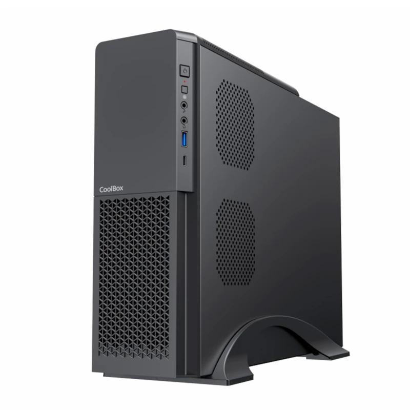 COOLBOX CAJA MATX T313 SLIM FTE.500GR-S 500W USB-C COOLBOX CAJA MATX T313 SLIM FTE.500GR-S 500W USB-C
