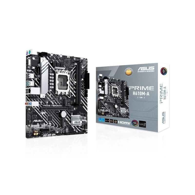 ASUS Placa Base PRIME H610M-A CSM DDR5 mATX 1700 ASUS Placa Base PRIME H610M-A CSM DDR5 mATX 1700