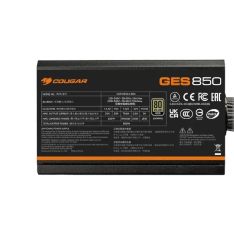 Cougar Fuente GES 850w 80plus Gold Cougar Fuente GES 850w 80plus Gold