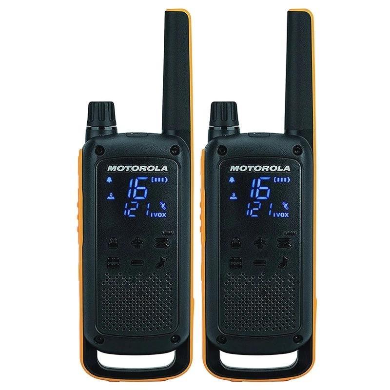 MOTOROLA T82 Extrem Walkie Talkie Duo UK con Adapt MOTOROLA T82 Extrem Walkie Talkie Duo UK con Adapt
