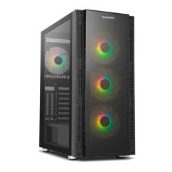 NOX Semitorre HUMMER AERO Hyperflow ARGB Negro