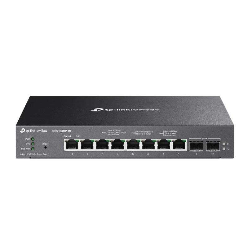 TP-Link SG2210XMP-M2 Switch 8x2,5Gb PoE+ 2xSFP+ TP-Link SG2210XMP-M2 Switch 8x2,5Gb PoE+ 2xSFP+