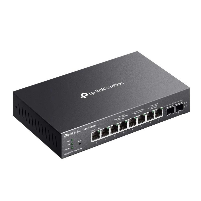 TP-Link SG2210XMP-M2 Switch 8x2,5Gb PoE+ 2xSFP+ TP-Link SG2210XMP-M2 Switch 8x2,5Gb PoE+ 2xSFP+
