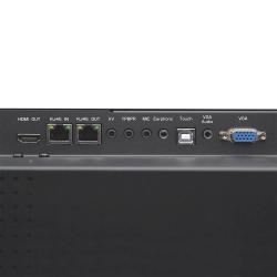 iggual Pantalla interactiva 4K ORCHID 75" Webcam