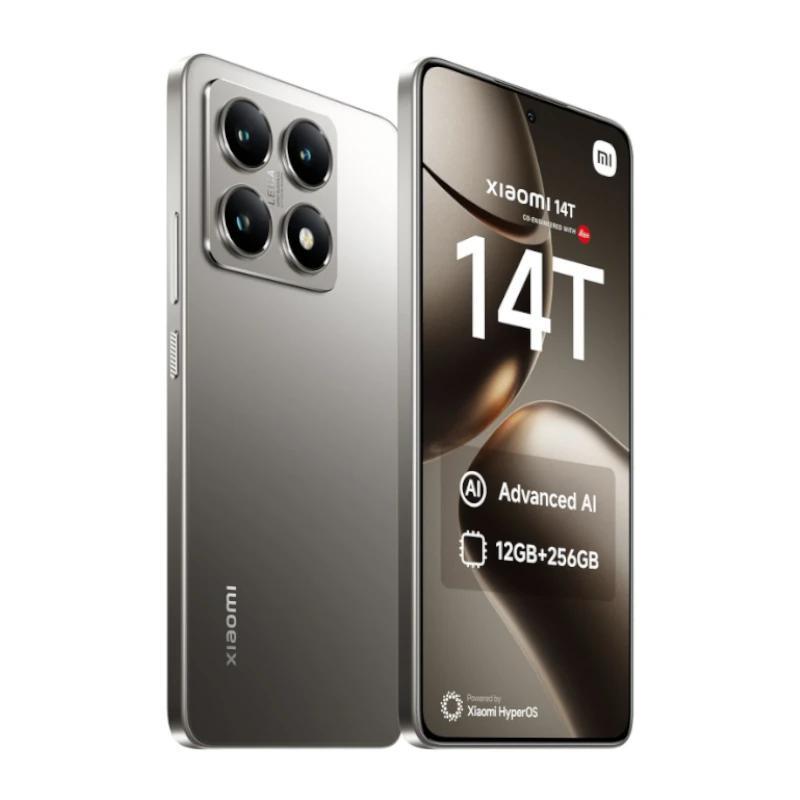 XIAOMI 14T 5G 6,36" HDR10 12G 256 Titan Gray XIAOMI 14T 5G 6,36" HDR10 12G 256 Titan Gray