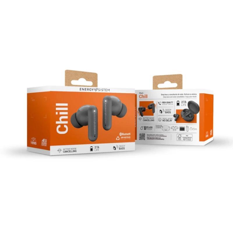 Energy Sistem Auriculares Chill ANC Black Energy Sistem Auriculares Chill ANC Black