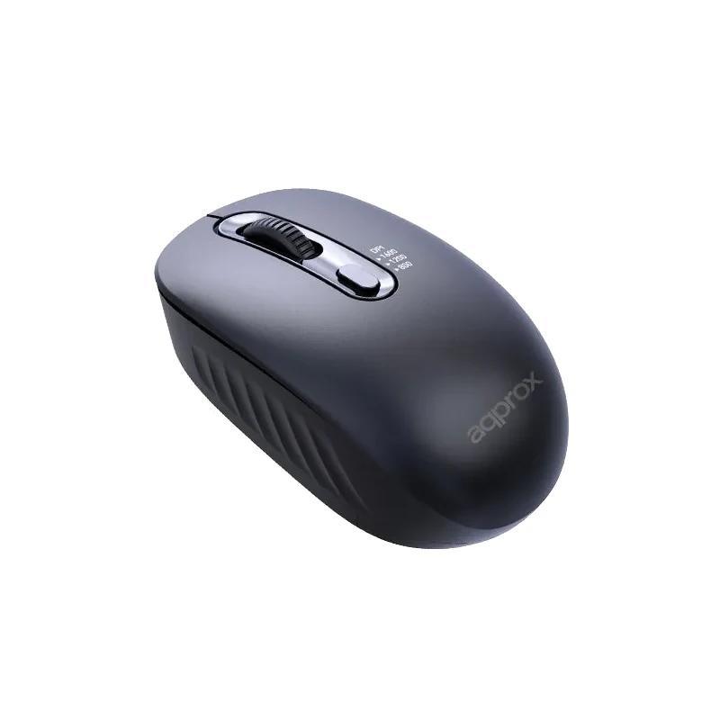APPROX Ratón inalámbrico APPXM200 2.4GHZ Negro APPROX Ratón inalámbrico APPXM200 2.4GHZ Negro