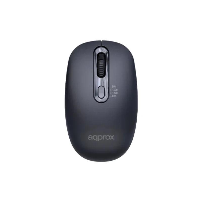 APPROX Ratón inalámbrico APPXM200 2.4GHZ Negro APPROX Ratón inalámbrico APPXM200 2.4GHZ Negro