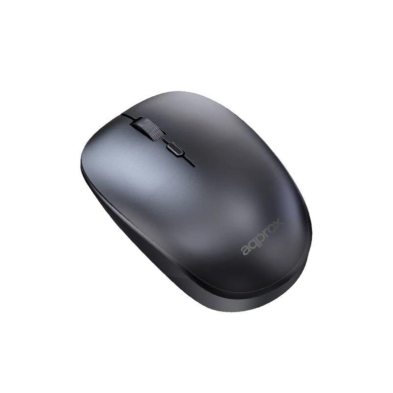 APPROX Ratón inalámbrico APPXM210 2.4GHZ Negro APPROX Ratón inalámbrico APPXM210 2.4GHZ Negro