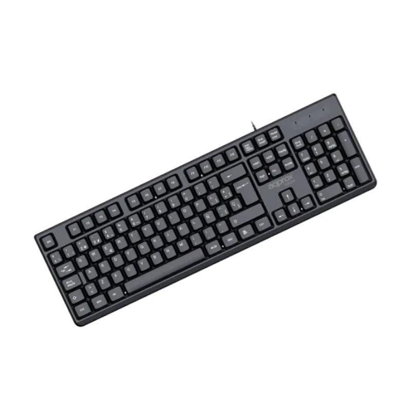 APPROX Teclado X205 USB 2.0 Negro APPROX Teclado X205 USB 2.0 Negro