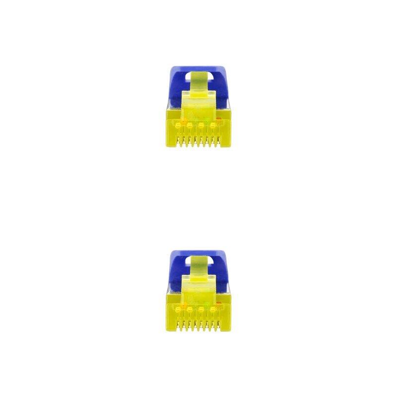 Nanocable Latiguillo Cat. 6A LSZH/SFTP 2M Azul Nanocable Latiguillo Cat. 6A LSZH/SFTP 2M Azul