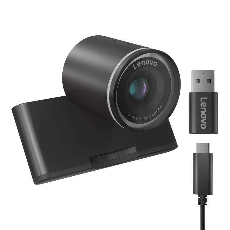 Lenovo WebCam 8 MP 4K Ultra HD USB-C Negra Lenovo WebCam 8 MP 4K Ultra HD USB-C Negra