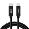 iggual Cable USB-C 3.2 Gen2x2 100W 5A 4K 1m nylon iggual Cable USB-C 3.2 Gen2x2 100W 5A 4K 1m nylon