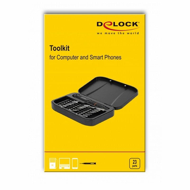Delock Kit de herramientas 23 Piezas