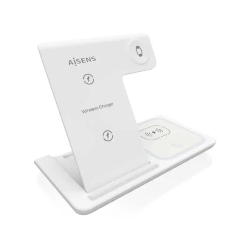 Aisens Cargador Inalámbrico USBC 15W 3 en 1 Blanco Aisens Cargador Inalámbrico USBC 15W 3 en 1 Blanco