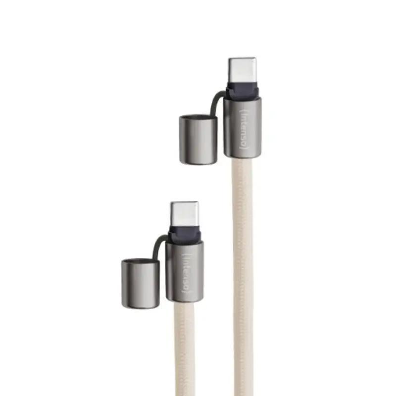 Intenso Lanyard Cable USB-C > C 1,65 m Beige Intenso Lanyard Cable USB-C > C 1,65 m Beige