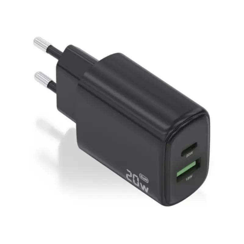 Aisens Cargador GaN 20W 1xUSB-C PD3.0 Negro Aisens Cargador GaN 20W 1xUSB-C PD3.0 Negro