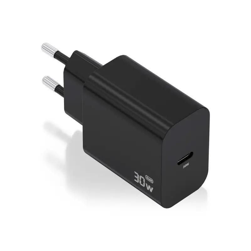 Aisens Cargador Gan 30W 1xUSB-C PD3.0 Negro Aisens Cargador Gan 30W 1xUSB-C PD3.0 Negro