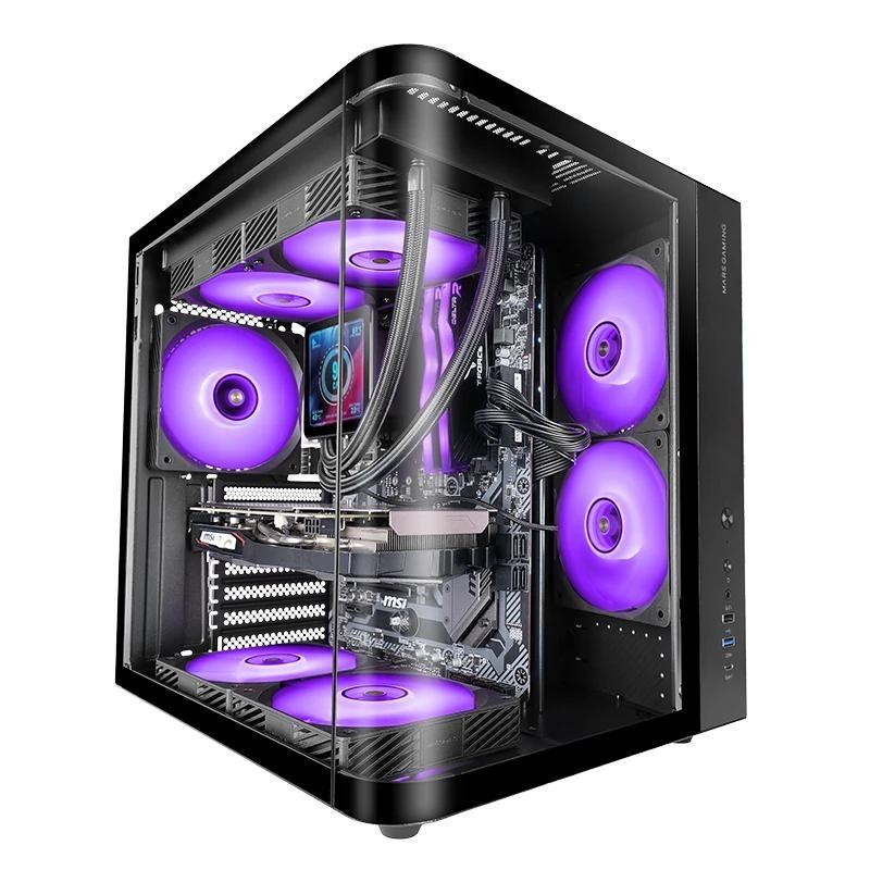 MARS GAMING Semitorre ATX MCCURV negra MARS GAMING Semitorre ATX MCCURV negra