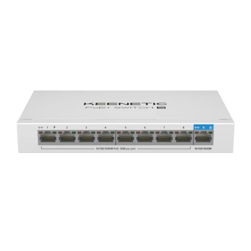 Keenetic PoE Switch 9 Gigabit 9 puertos Keenetic PoE Switch 9 Gigabit 9 puertos