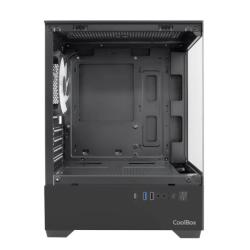Coolbox Caja Gaming MATX GM200 V.Lite S.FTE ARGB N