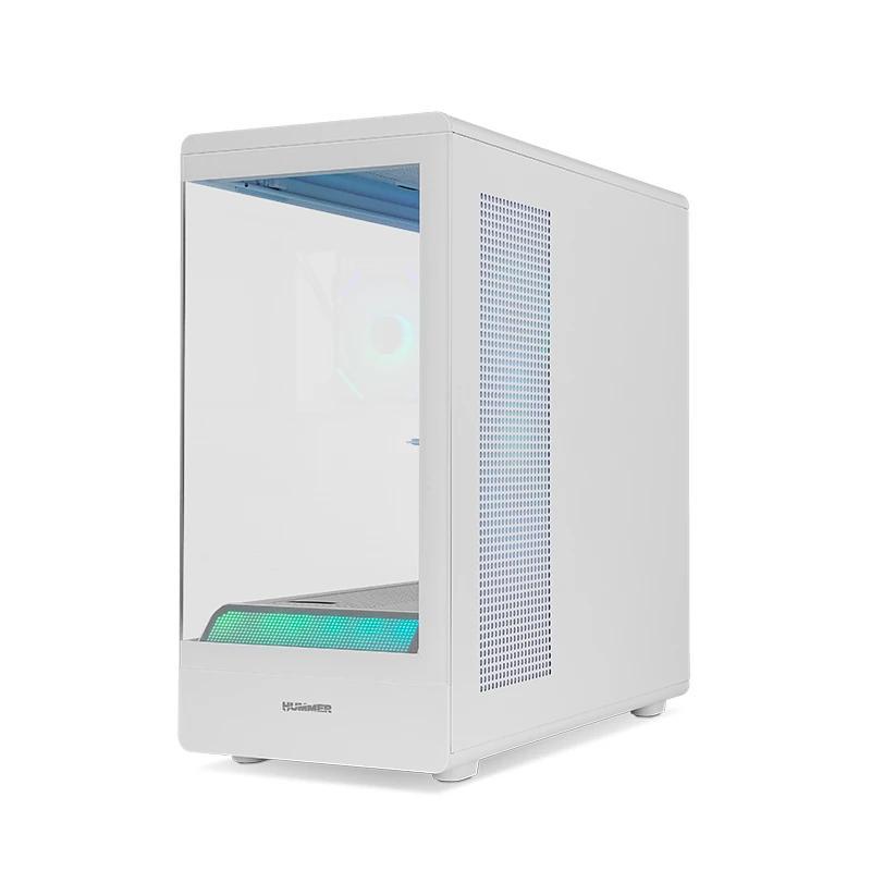 NOX Semitorre HUMMER SIGNAL Frameless ARGB Blanco NOX Semitorre HUMMER SIGNAL Frameless ARGB Blanco