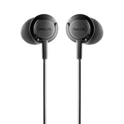 NGS Auricular Negro Estéreo USB-C Con Cable