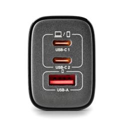 NGS CARGADOR GAN ULTRARAPIDO 65W USB-C+ USB-A