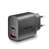 NGS CARGADOR GAN ULTRARAPIDO 30W USB-C+ USB-A